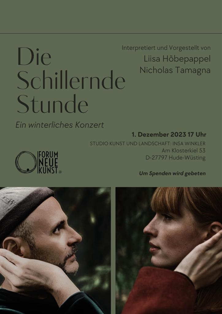 Die Schillernde Stunde Poster Design