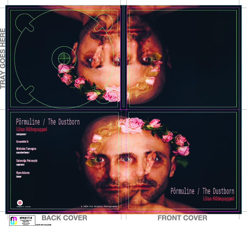 Liisa Hobepappel CD Cover Design Proposal