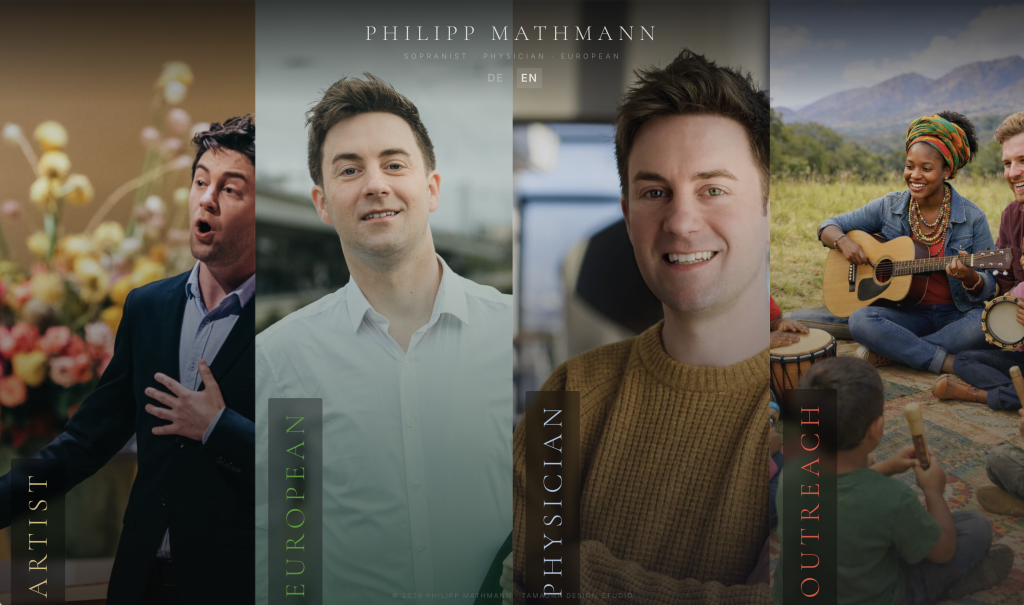 Philipp Mathmann Landing Page